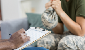 Veteran dealing with PTSD