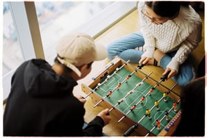 foosball case manager stress relief