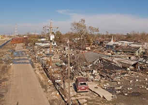 hurricane damage homes