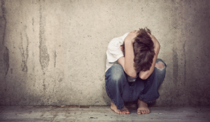 child dealing with depression 